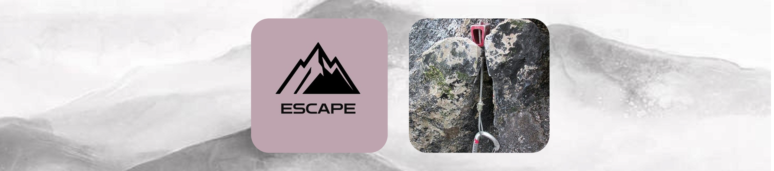 Detalle de la interfaz de la app ESCAPE