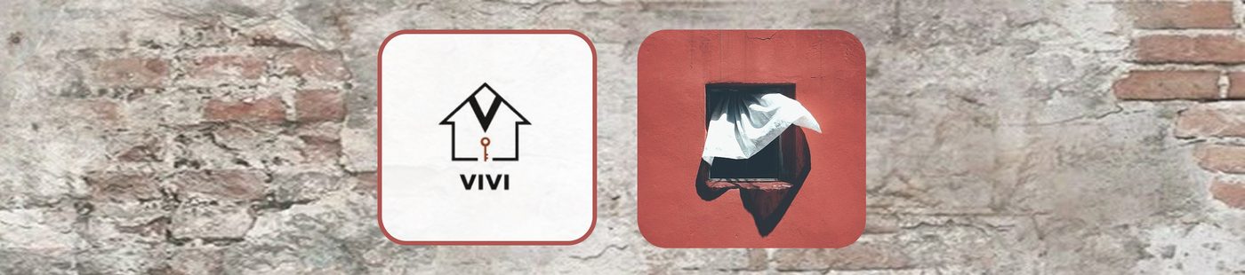Mockup e identidad visual de la app VIVI